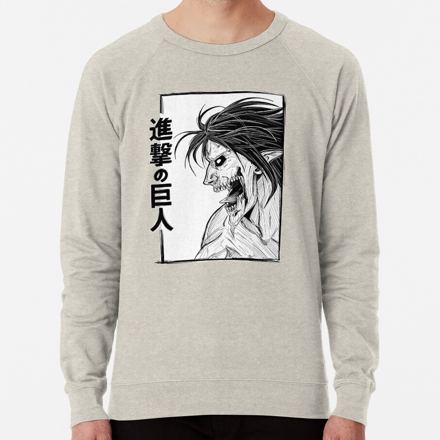 Attack Titan Retro Sweatshirt - Image 4