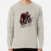 ssrcolightweight sweatshirtmensoatmeal heatherfrontsquare productx1000 bgf8f8f8 46 - Attack On Titan UK Shop