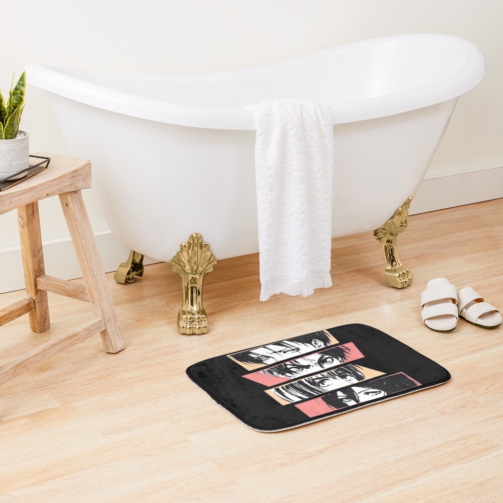 Anime Characters Bath Mat - Image 2