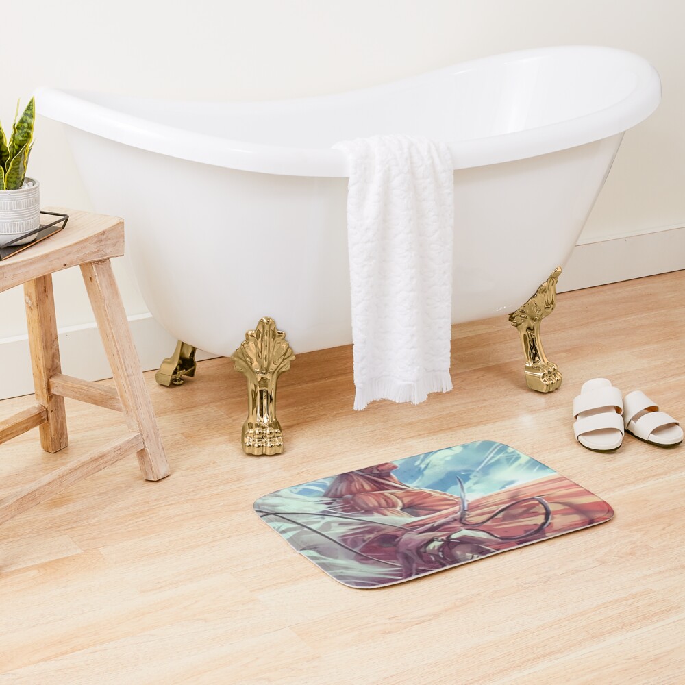 Intellegent Titans Cover Bath Mat - Image 2