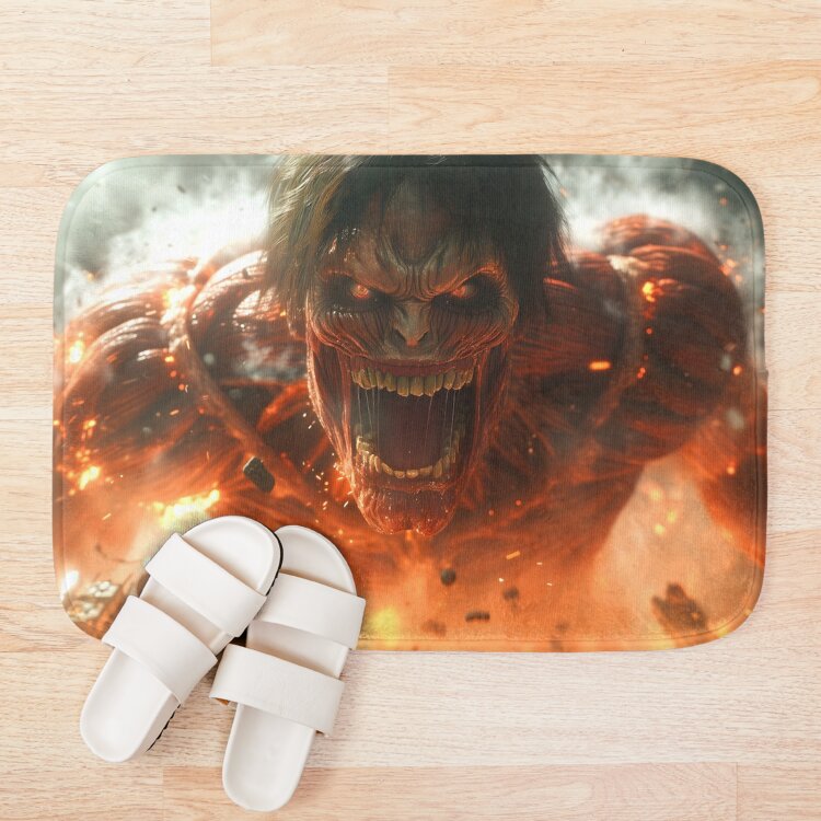 Titan Anime Bath Mat - Image 3