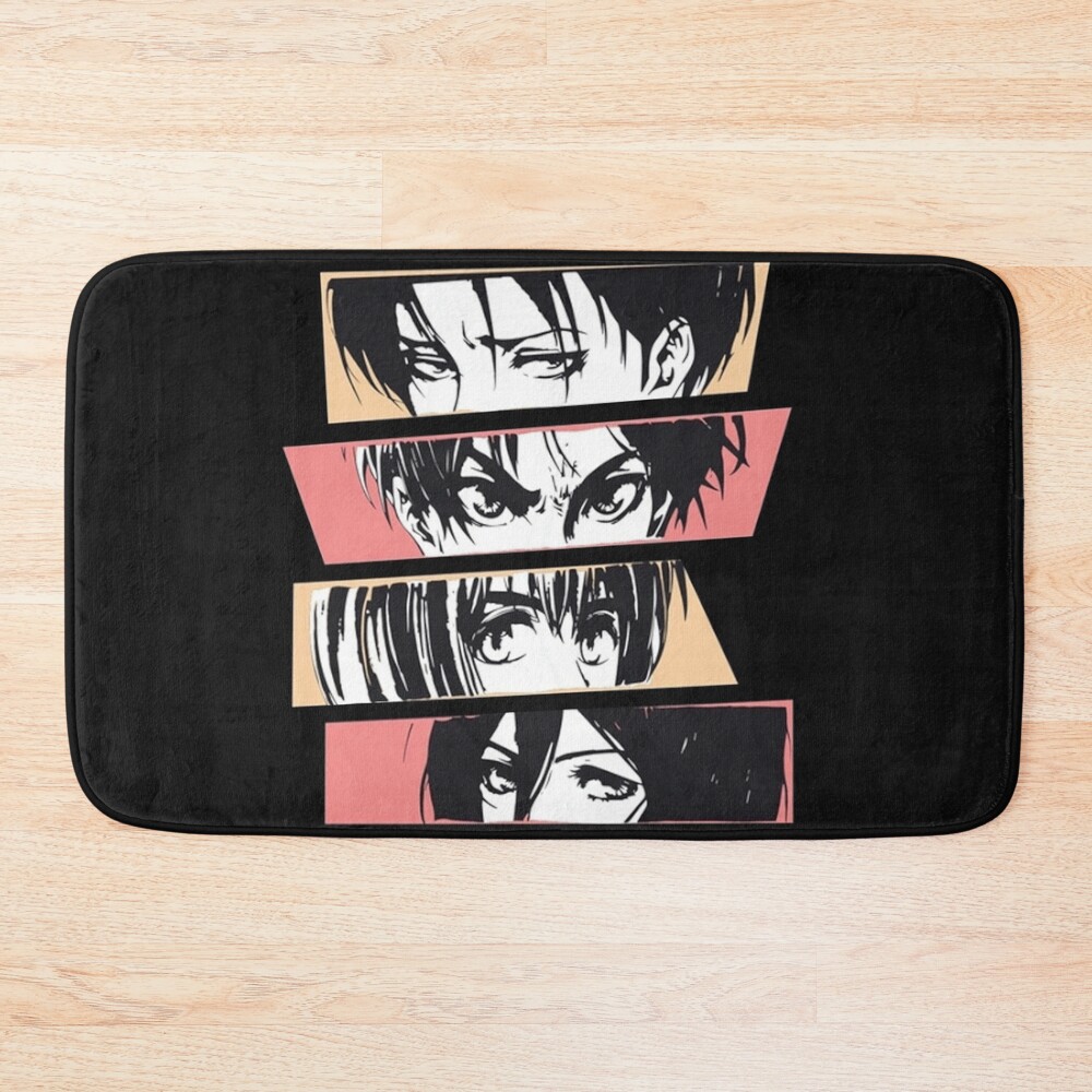Anime Characters Bath Mat