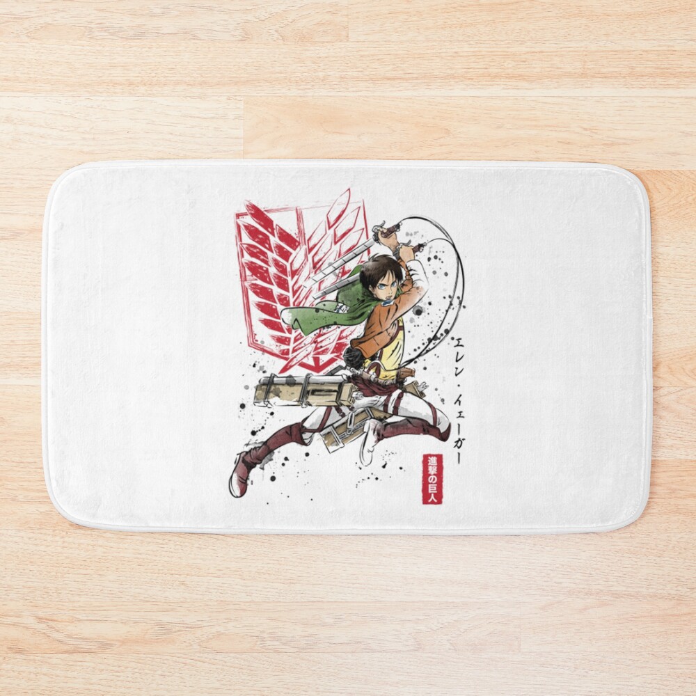 Soldier Eren Bath Mat