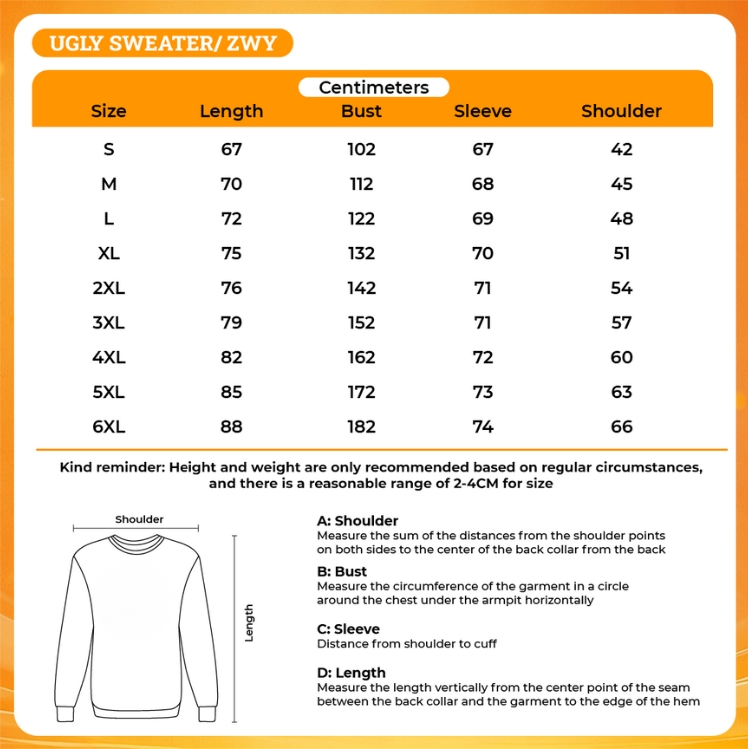 3D UGLY SWEATER - Attack On Titan UK Shop