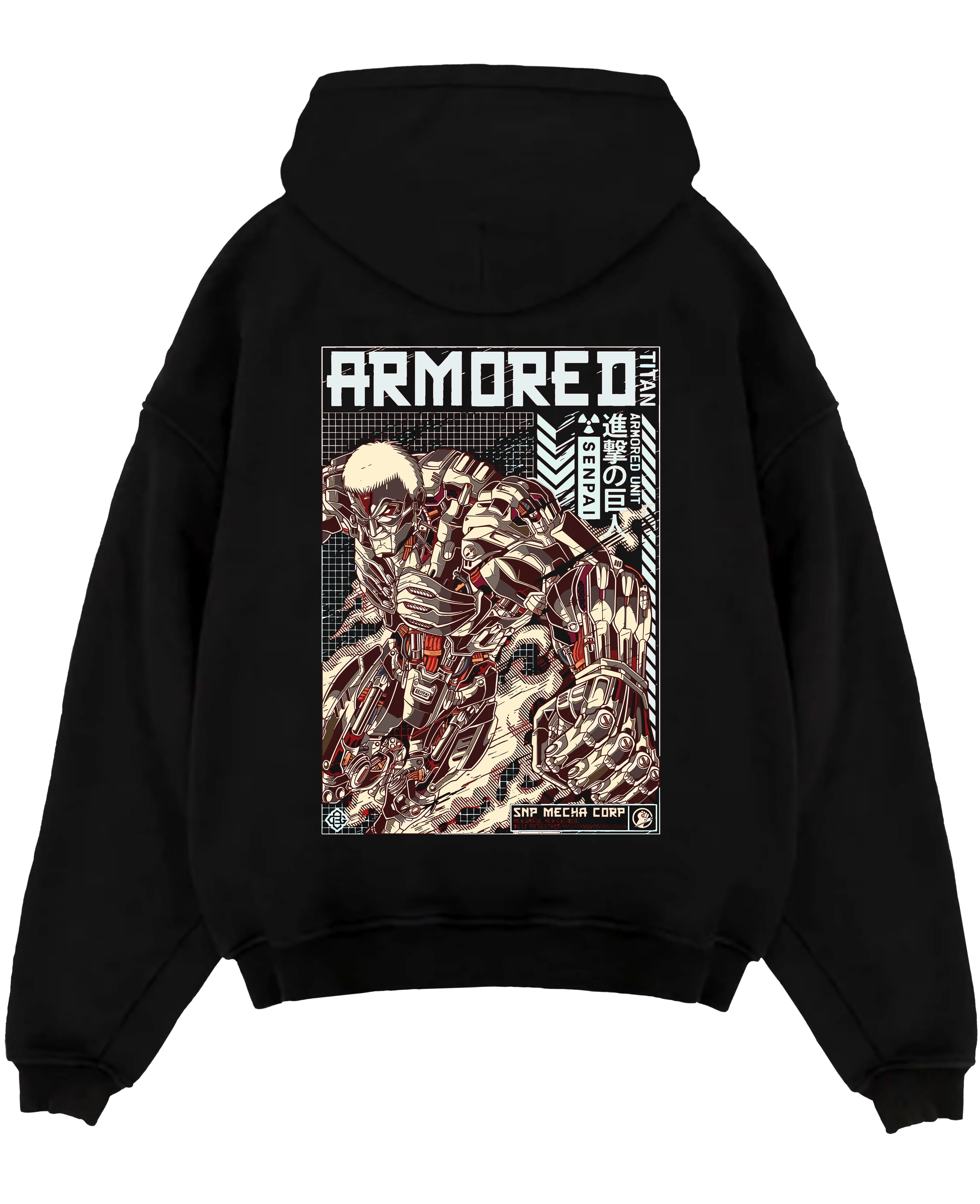 Reiner Armoured Titan Attack on Titan Premium Hoodie