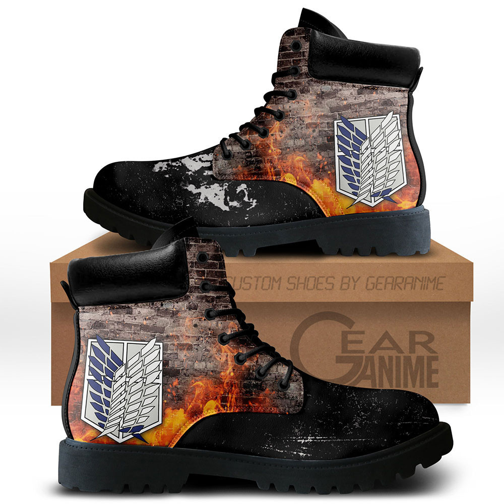 Shingeki Survey Corps Custom Combat Boots