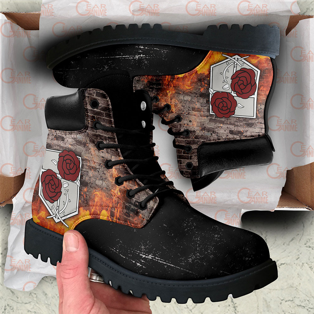 Shingeki Garrison Regiment Custom Combat Boots - Image 2