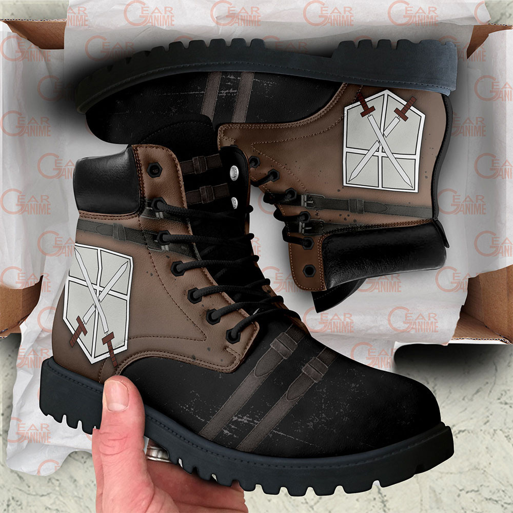 Shingeki Training Corps Custom Combat Boots - Image 2