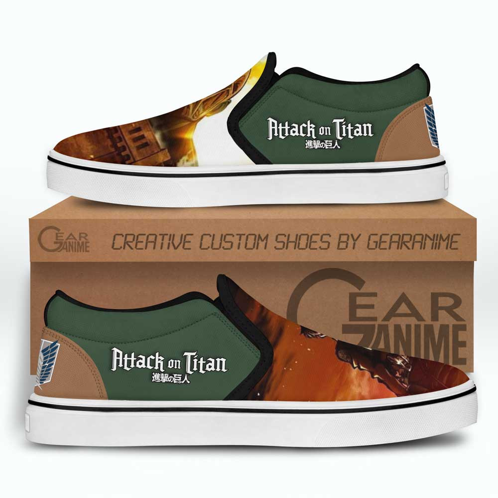 Shingeki Custom Slip-On Canvas - Image 2