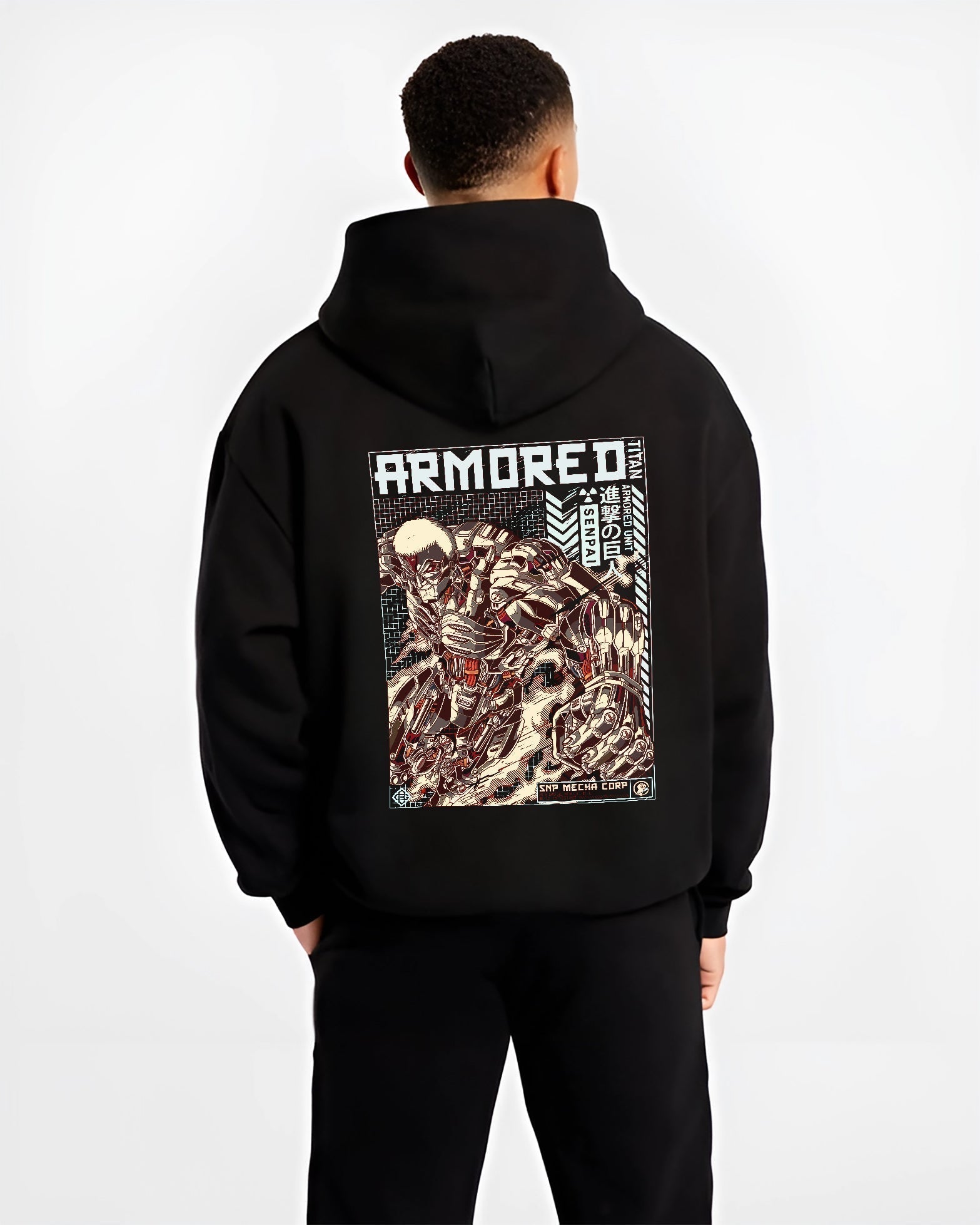 Reiner Armoured Titan Attack on Titan Premium Hoodie - Image 2