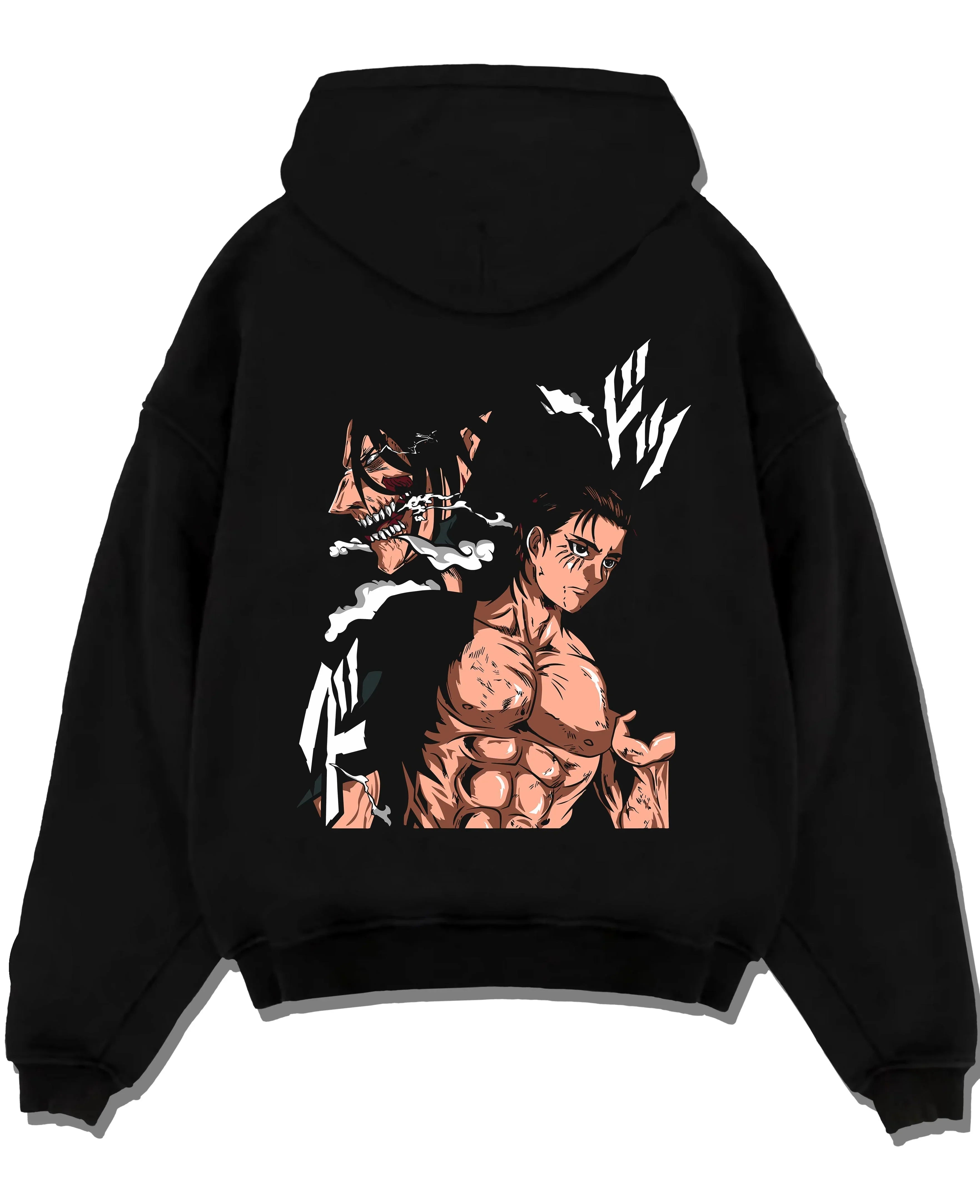 Eren Yeager Hoodie Attack on Titan Shifter Titan Power