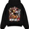 AOTV8 A.black hoodie flat back design - Attack On Titan UK Shop