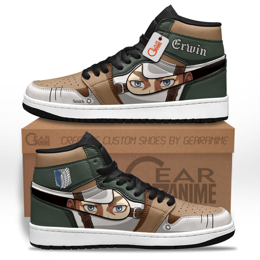 Erwin Smith Personalized High-Top Sneakers