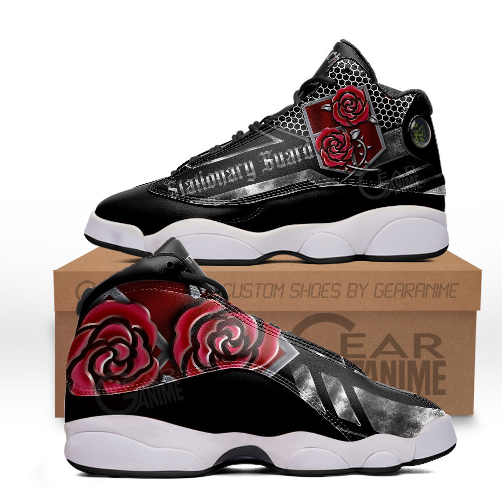 Stationary Guard Custom Retro 13 Sneakers