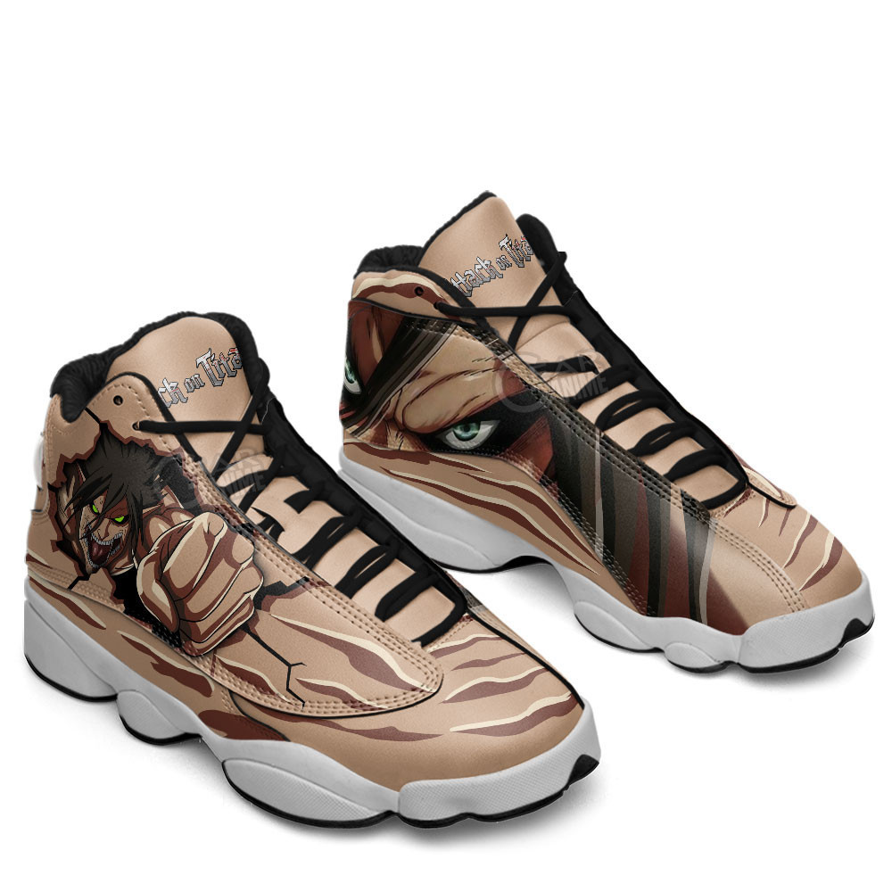 Eren Titan Custom Retro 13 Sneakers - Image 2
