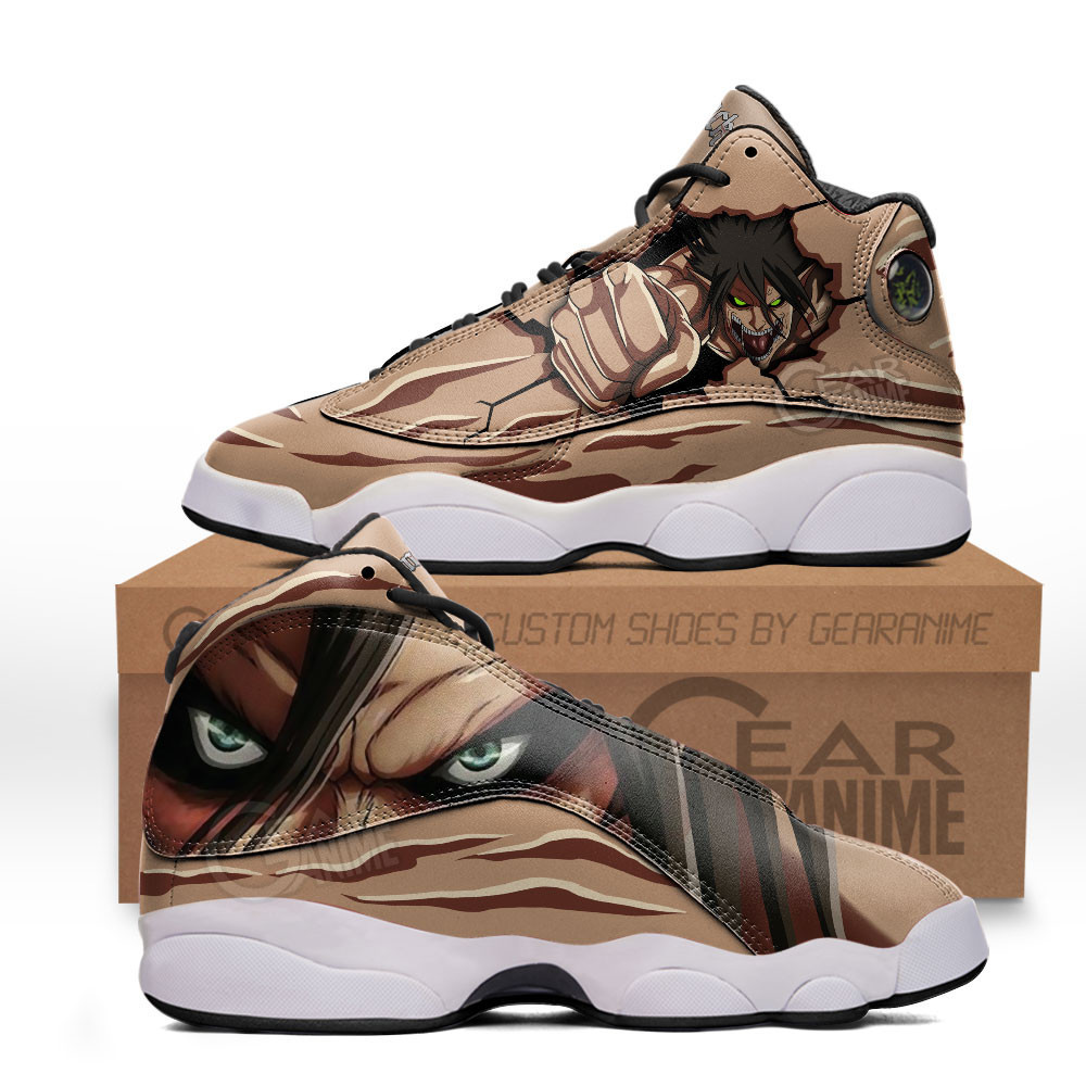 Eren Titan Custom Retro 13 Sneakers