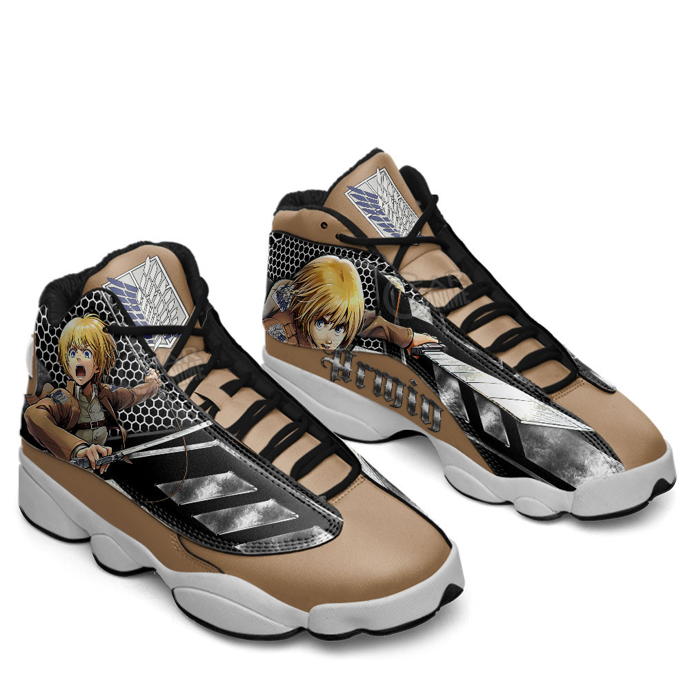 Armin Arlert Custom Retro 13 Sneakers - Image 2